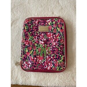 Lilly Pulitzer Laptop iPad Business School Tech Case Full Zip Sleeve 10"x 12.5"
